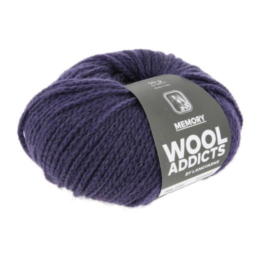 LANG YARNS Memory - Merino Garn - Blackberry (0190)