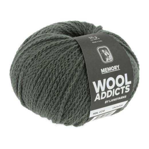 LANG YARNS Memory - Merino Garn - Pine (0218)
