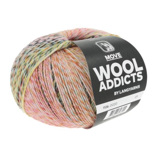 LANG YARNS Move Sockenwolle 4-fach - Farbe 0020