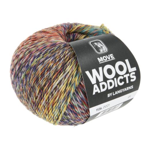 LANG YARNS Move Sockenwolle 4-fach - Farbe 0021
