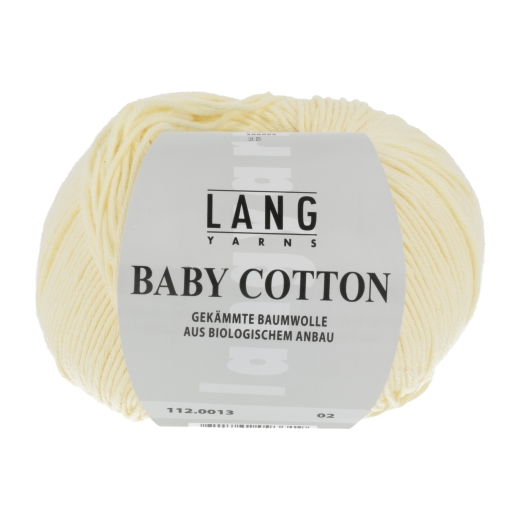 Baby Cotton Lang Yarns - citron (0013)