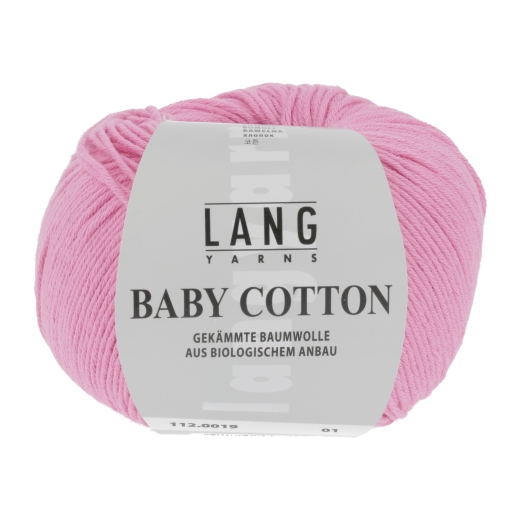 Baby Cotton Lang Yarns - pink (0019)