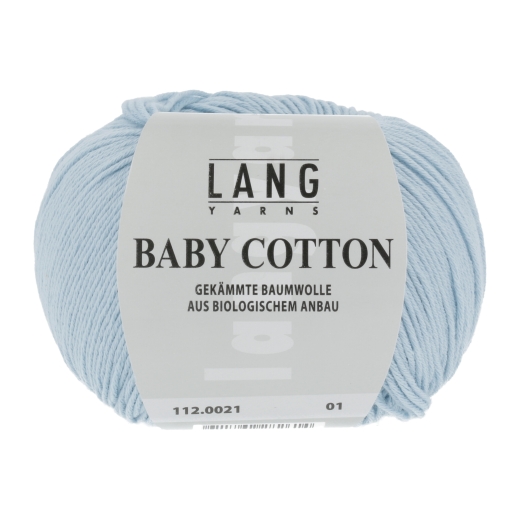 Baby Cotton Lang Yarns - himmelblau (0021)