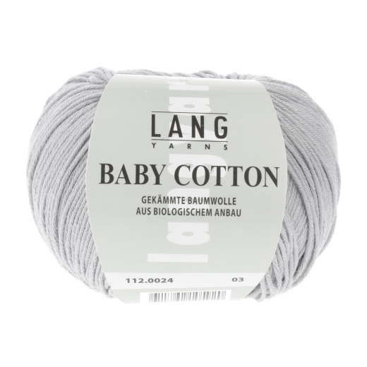 Baby Cotton Lang Yarns - hellgrau (0024)