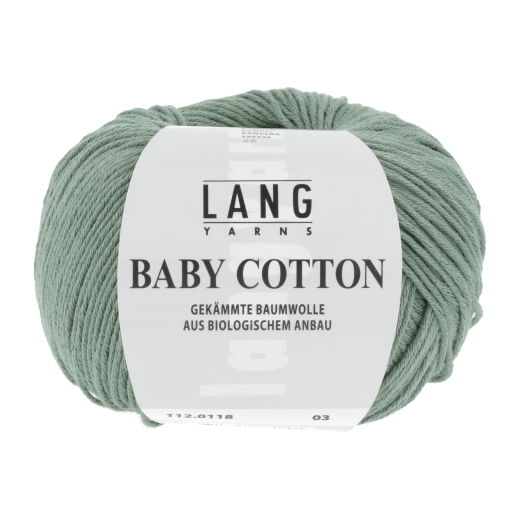 Baby Cotton Lang Yarns - salbei (0118)
