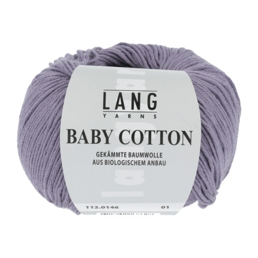 Baby Cotton Lang Yarns - lila (0146)