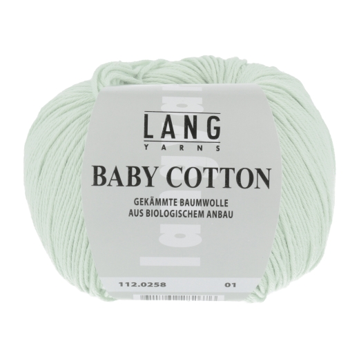 Baby Cotton Lang Yarns - blassgrün (0258)