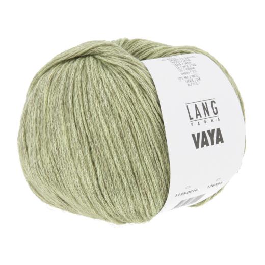 LANG YARNS Vaya - Baumwoll-Merino-Yak-Garn - hellgrün (0016)