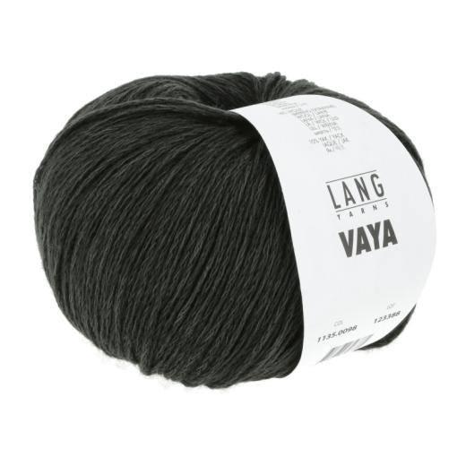 LANG YARNS Vaya - Baumwoll-Merino-Yak-Garn - waldgrün (0098)
