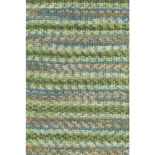 Wooladdicts Artsy Lang Yarns - grün-petrol