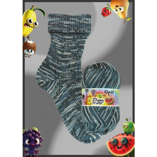 Opal Funny Fruits 4-fach - Kicherfeige (11413)