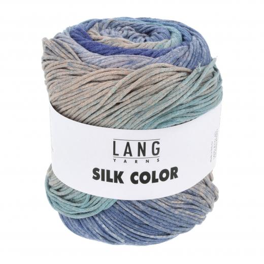 Silk Color Lang Yarns - blau - türkis