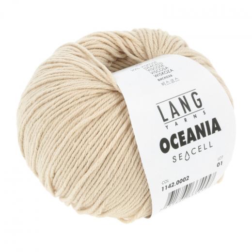 Oceania Lang Yarns - creme (0002)