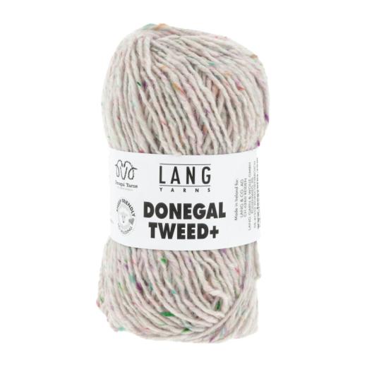 Donegal Tweed+ Lang Yarns - weiß (0001)