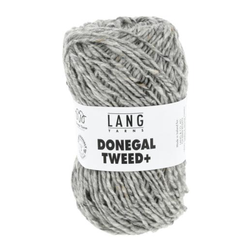 Donegal Tweed+ Lang Yarns - hellgrau (0023)