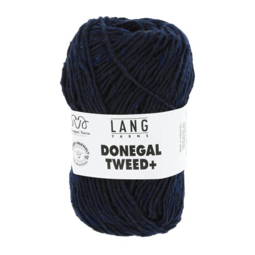 Donegal Tweed+ Lang Yarns - navy (0025)