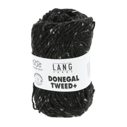 Donegal Tweed+ Lang Yarns - anthrazit (0070)
