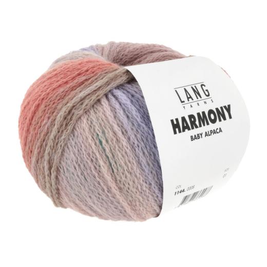 Harmony Lang Yarns - lachs-braun-grün-lila (0008)