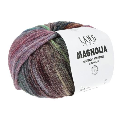 Magnolia Lang Yarns - violett-orange-türkis (0011)