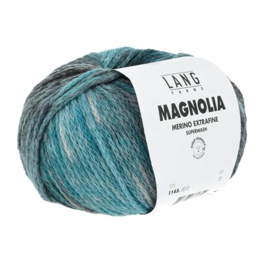 Magnolia Lang Yarns - petrol-türkis-grau (0013)