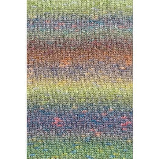 LANG YARNS Magnolia - lime-gelb-blau (0015)