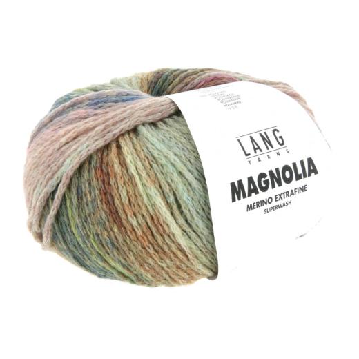 LANG YARNS Magnolia - olive-marine-braun (0016)