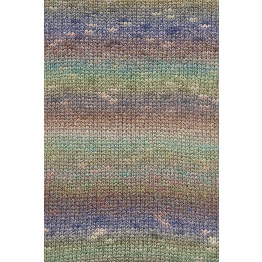 LANG YARNS Magnolia - olive-marine-braun (0016)