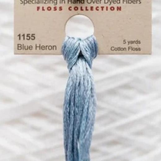 Blue Heron - Weeks Dye Works Hand Dyed Floss