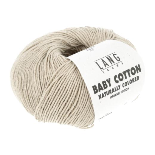Lang Yarns Baby Cotton Naturally Colored - Bio-Baumwollgarn - pale green (0006)