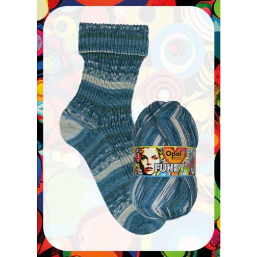 Opal Funky 4-fach - Heißgeliebte Babyschühchen (Sockenwolle)