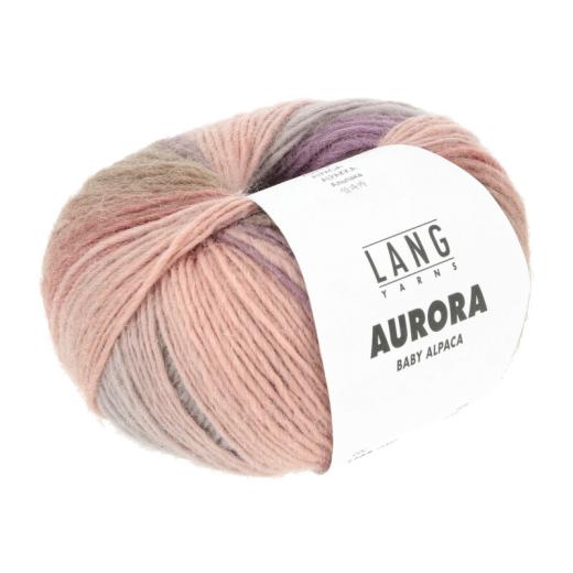 Aurora Lang Yarns - mint-rosenholz-blau-braun (0002)
