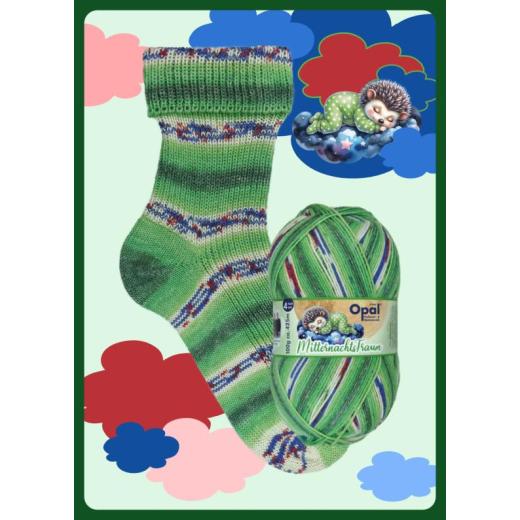 Opal Mitternachtstraum 4-fach - Mondscheinpicknick (11642)