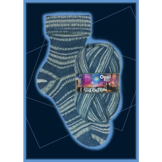 Opal Feuerwerk 4-fach - Fontänenschweif (11657)