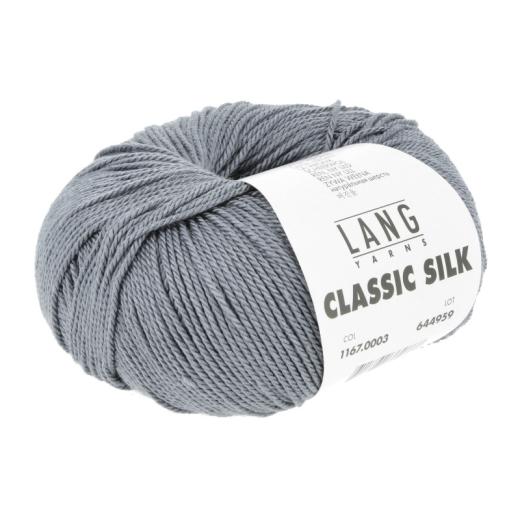 Classic Silk Lang Yarns - hellgrau (0003)