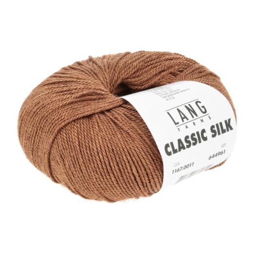 Classic Silk Lang Yarns - bronze (0011)