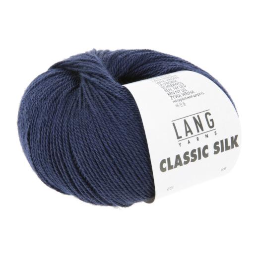 Classic Silk Lang Yarns - marine (0035)