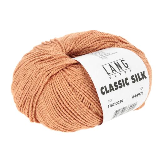 Classic Silk Lang Yarns - mandarine (0059)