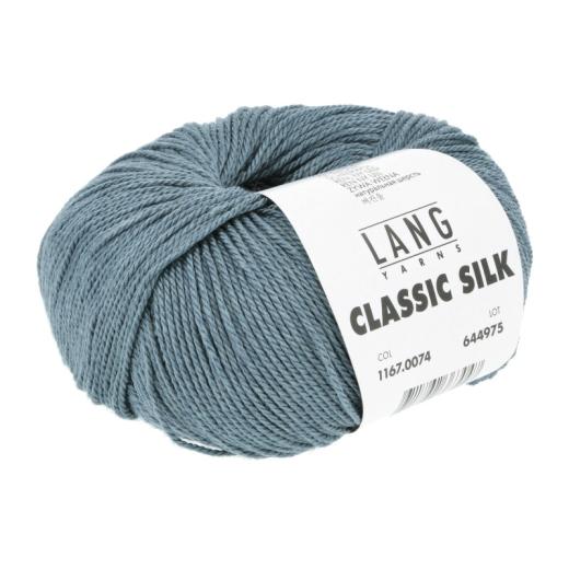 Classic Silk Lang Yarns - atlantik (0074)
