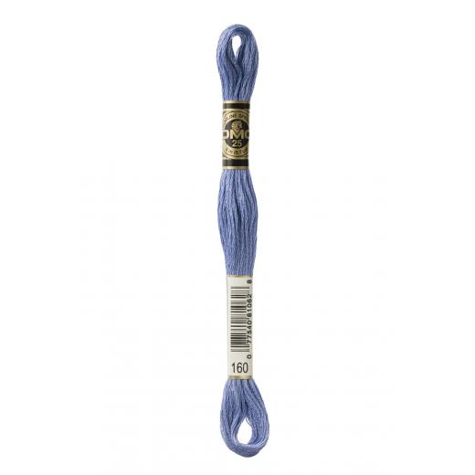 DMC Stickgarn (Sticktwist) - 160 petrolblau mittel