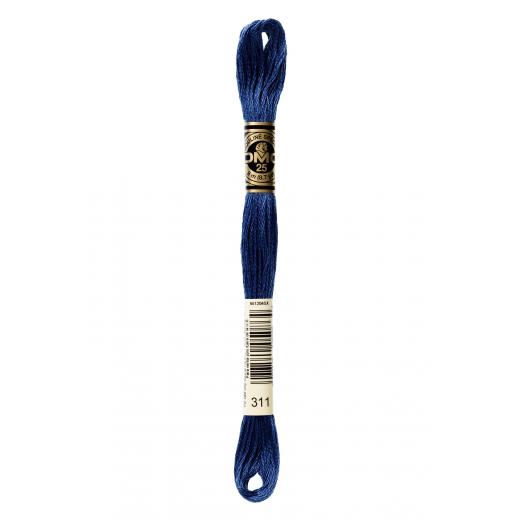 DMC Stickgarn (Sticktwist) - 311 blau mittel