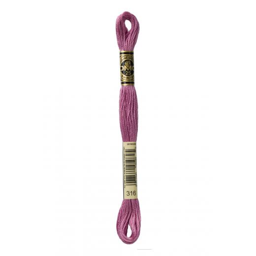 DMC Stickgarn - 316 antikmalve mittel