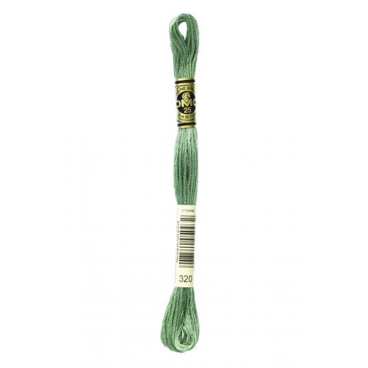 DMC Stickgarn - 320 pistaziengrün mittel