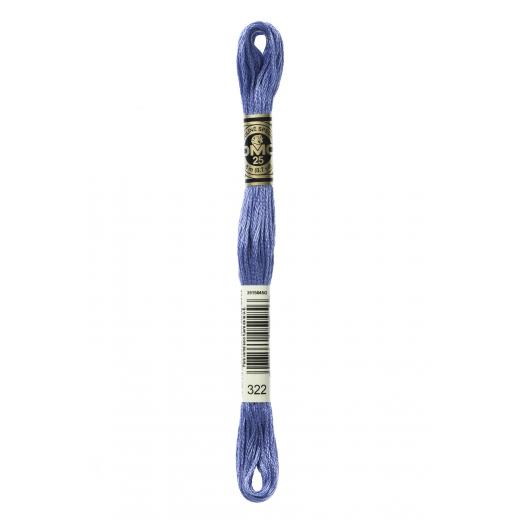 DMC Stickgarn (Sticktwist) - 322 babyblau