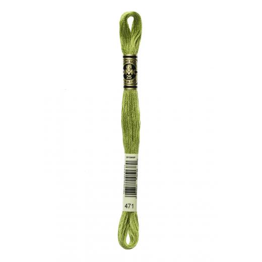 Stickgarn DMC - 471 avocadogrün sehr hell