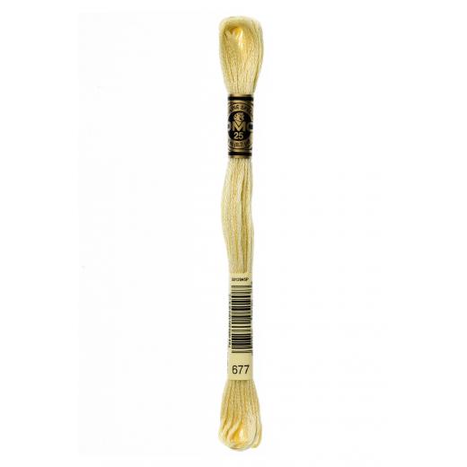 DMC Stickgarn - 677 altgold sehr hell