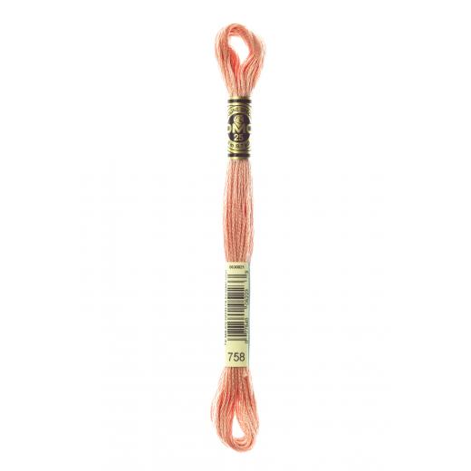 DMC Stickgarn - 758 terracotta sehr hell