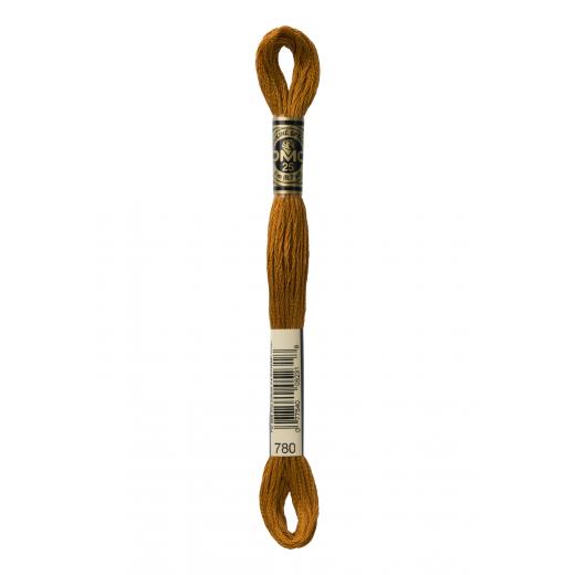 DMC Stickgarn (Sticktwist) - 780 quarzfarben dunkelste