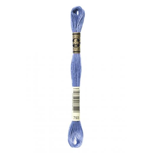 DMC Stickgarn - 793 kornblumenblau mittel