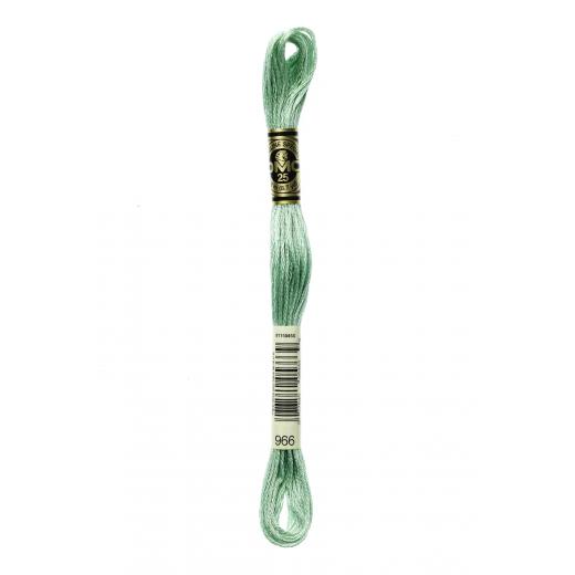 DMC Stickgarn (Sticktwist) - 966 babygrün mittel