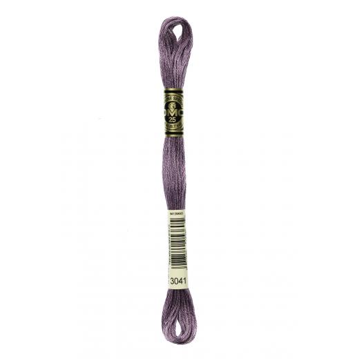 DMC Stickgarn (Sticktwist) - 3041 antikviolett mittel